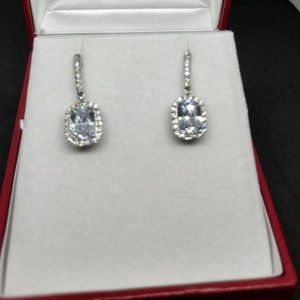 Giani Bernini clear topaz/ with CZ on sterling silver